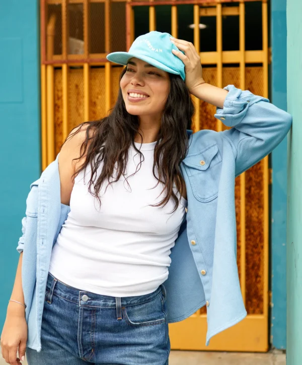 Hats & Beanies | Hats & Beanies*Outerknown Waterwoman Cord 5-Panel Hat Aqua