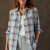 Shirts | The Blanket Shirt*Outerknown Women's Blanket Shirt Hyacinthsandsplaid