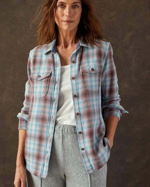 Shirts | The Blanket Shirt*Outerknown Women's Blanket Shirt Hyacinthsandsplaid