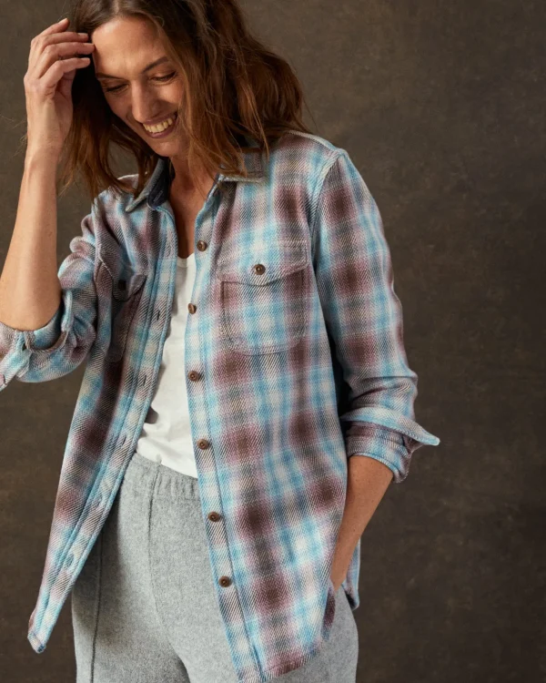 Shirts | The Blanket Shirt*Outerknown Women's Blanket Shirt Hyacinthsandsplaid