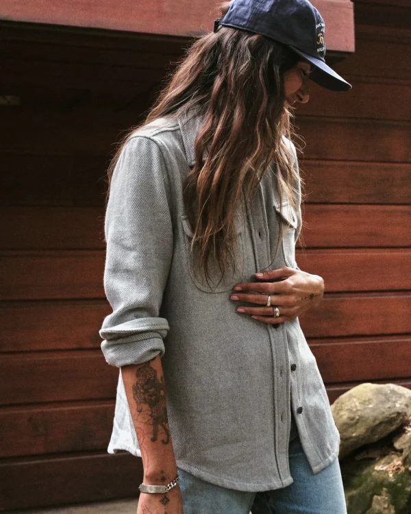 Shirts | The Blanket Shirt*Outerknown Women's Blanket Shirt Heathergrey