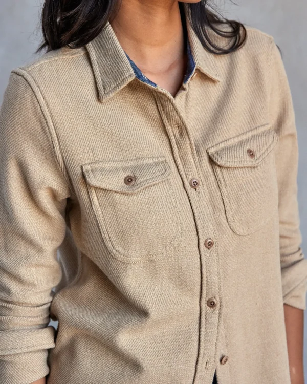 Shirts | The Blanket Shirt*Outerknown Women's Blanket Shirt Oatmealheather