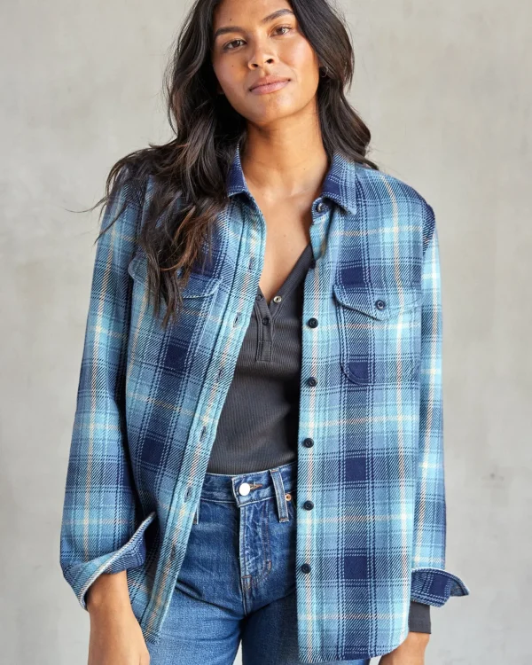 Shirts | The Blanket Shirt*Outerknown Women's Blanket Shirt Pugetplaid