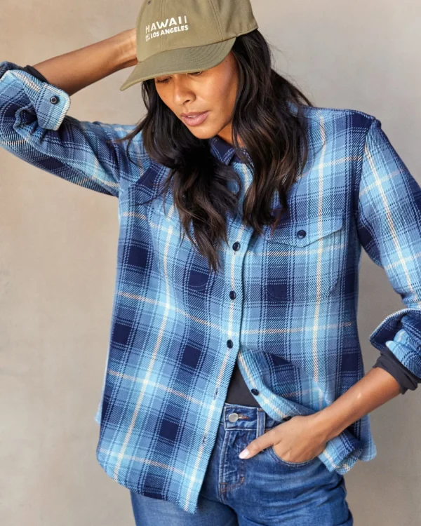 Shirts | The Blanket Shirt*Outerknown Women's Blanket Shirt Pugetplaid