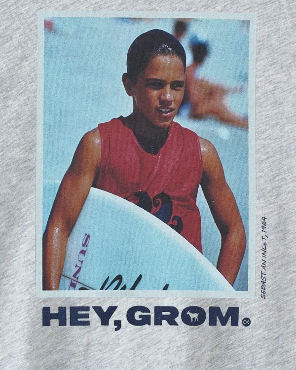 Tees + Tanks*Outerknown Women's Hey Grom Tee Heathergrey