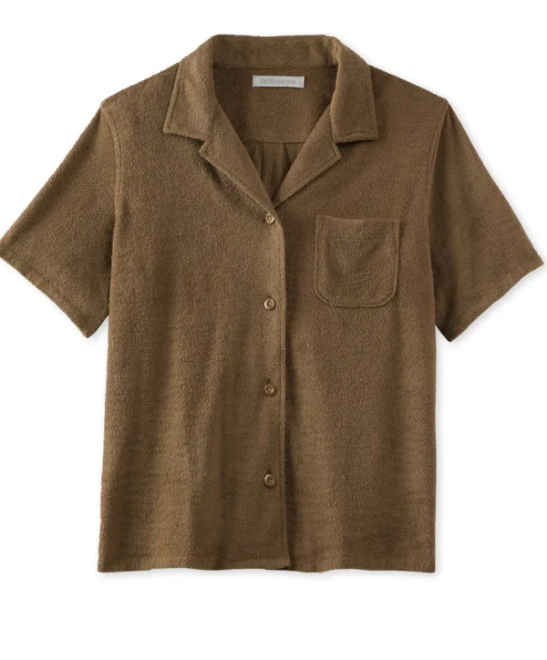 Lounge*Outerknown Women's Hightide Shirt Tawnywood