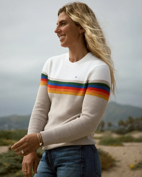 Sweaters*Outerknown Women's Nostalgic Sweater Okchromarainbow