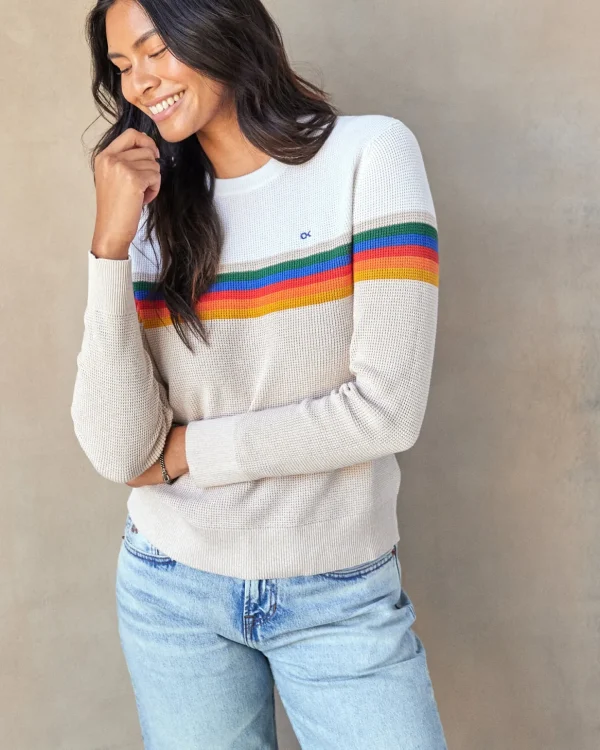 Sweaters*Outerknown Women's Nostalgic Sweater Okchromarainbow