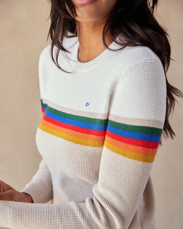 Sweaters*Outerknown Women's Nostalgic Sweater Okchromarainbow