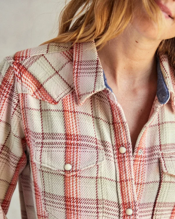 Shirts | The Blanket Shirt*Outerknown Women's Westerly Blanket Shirt Momentopinktopoplaid