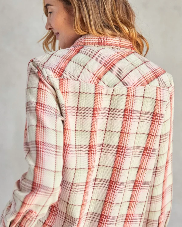 Shirts | The Blanket Shirt*Outerknown Women's Westerly Blanket Shirt Momentopinktopoplaid