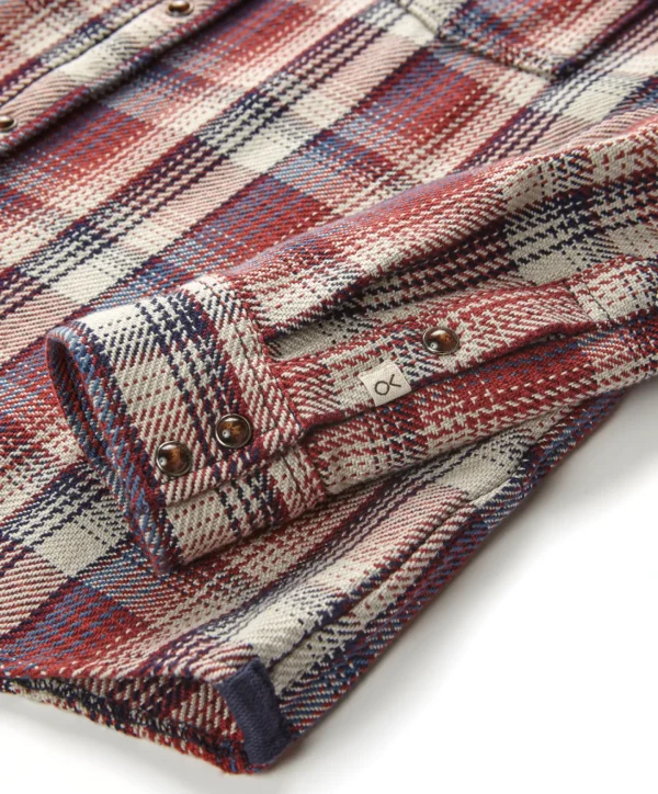 Shirts | The Blanket Shirt*Outerknown Women's Westerly Blanket Shirt Marinetopoplaid